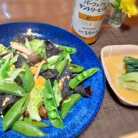 春キャベツと木耳の中華炒め🍃

分葱のぬた🌿