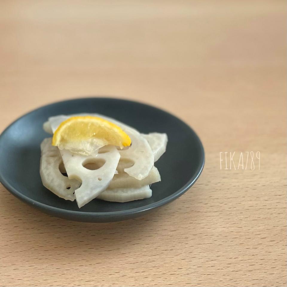 いっちゃんさんの料理 あいさんの料理 れんこんと柚子はちみつのビネガーマリネ