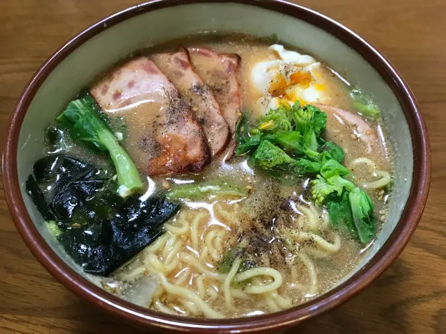 マルちゃん正麺🍜、豚骨醤油味❗️( ´∀｀)✨|サソリさん