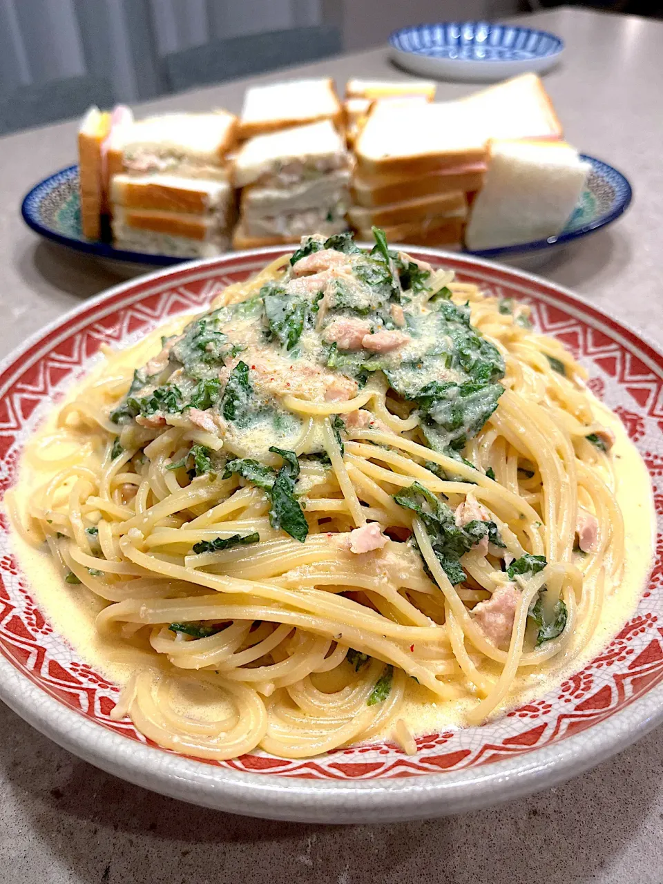 和風クリームパスタ🍝！|Mayumiさん