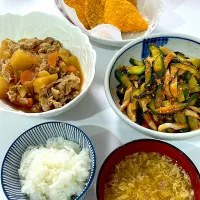 Snapdishの料理写真:今日の夜ご飯⭐️|ちゃきさん