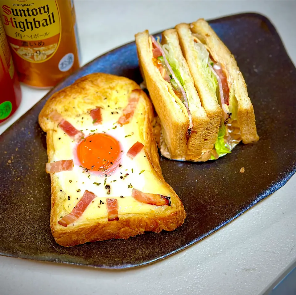 軽めの夕飯🥪|にゃあ（芸名）さん