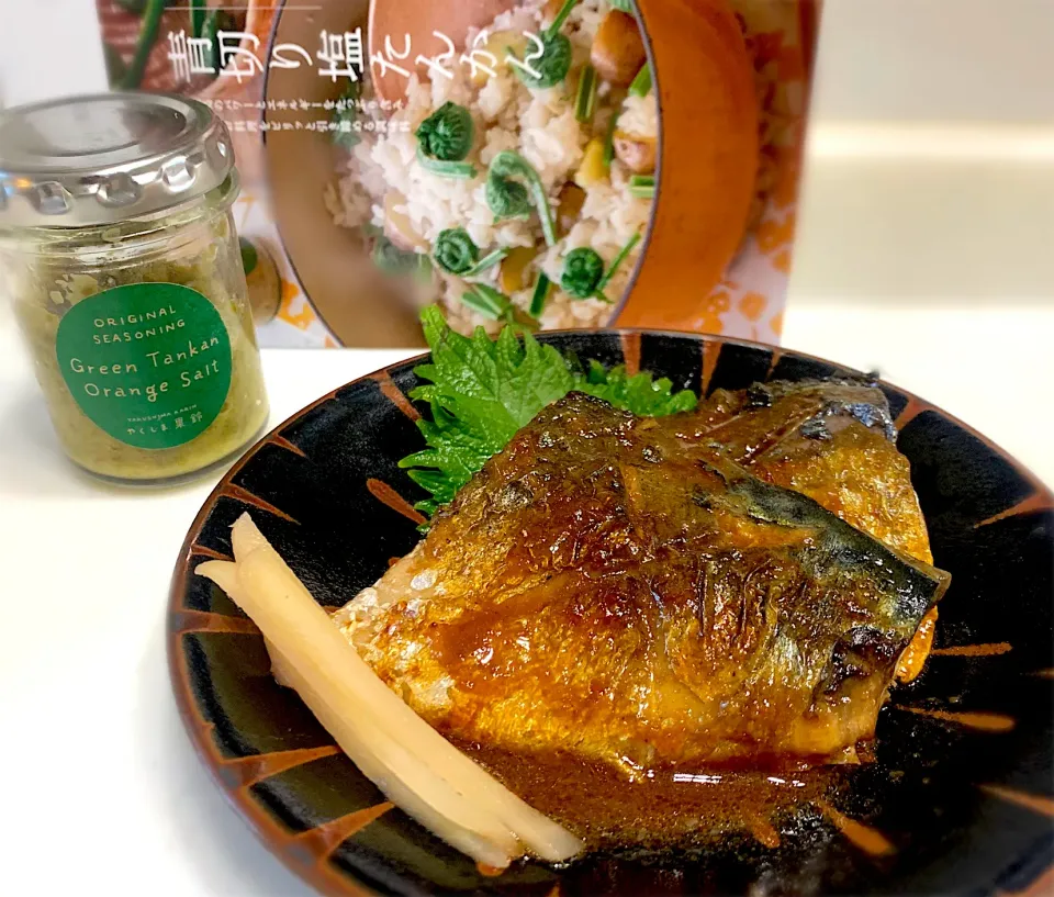 塩たんかん香る鯖の味噌煮🐟|ひろりんさん