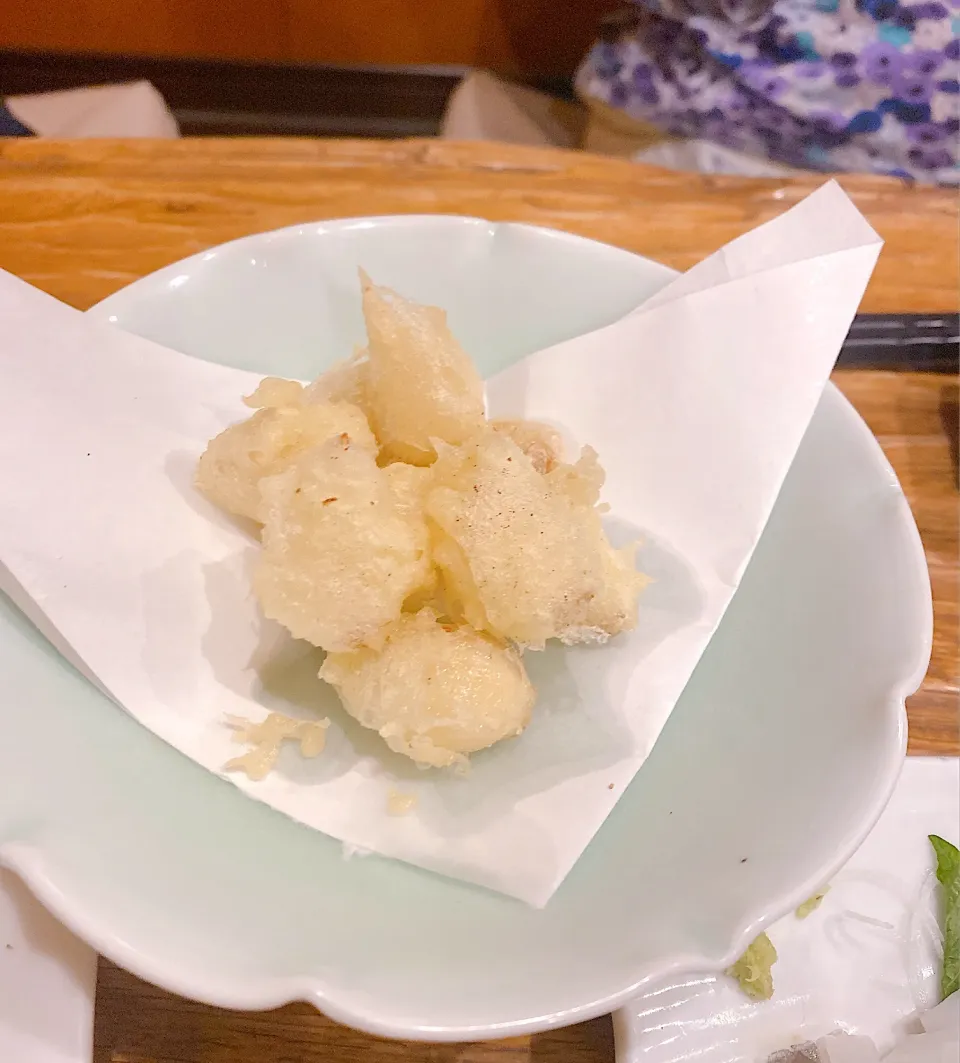 青森産にんにく天ぷら|みーさん