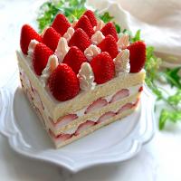 スクエアショートケーキ