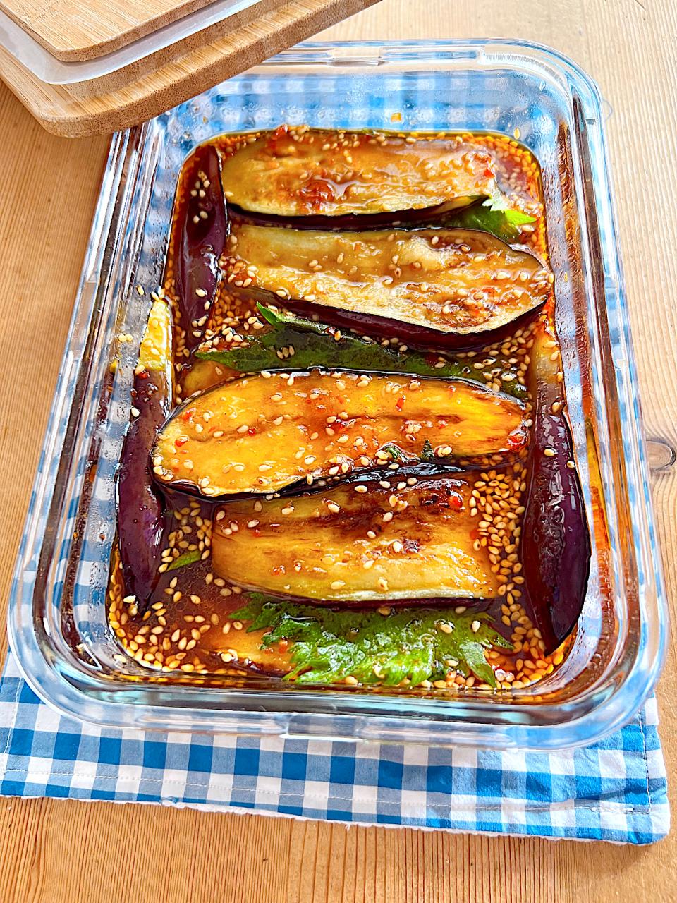 ご飯がすすむ大葉ナス