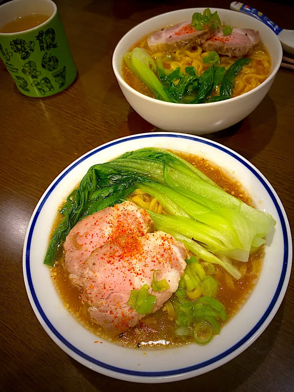 Snapdishの料理写真:味噌ラーメン　焼き豚|ch＊K*∀o(^^*)♪さん