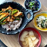 豚キムチ丼🐷