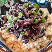 黒豆納豆ごはん