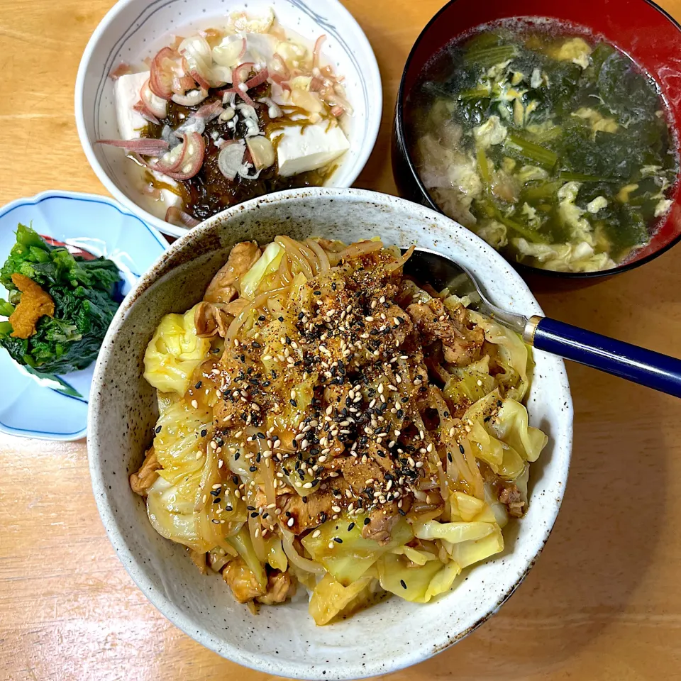 大豆のお肉丼💘|Makokoさん