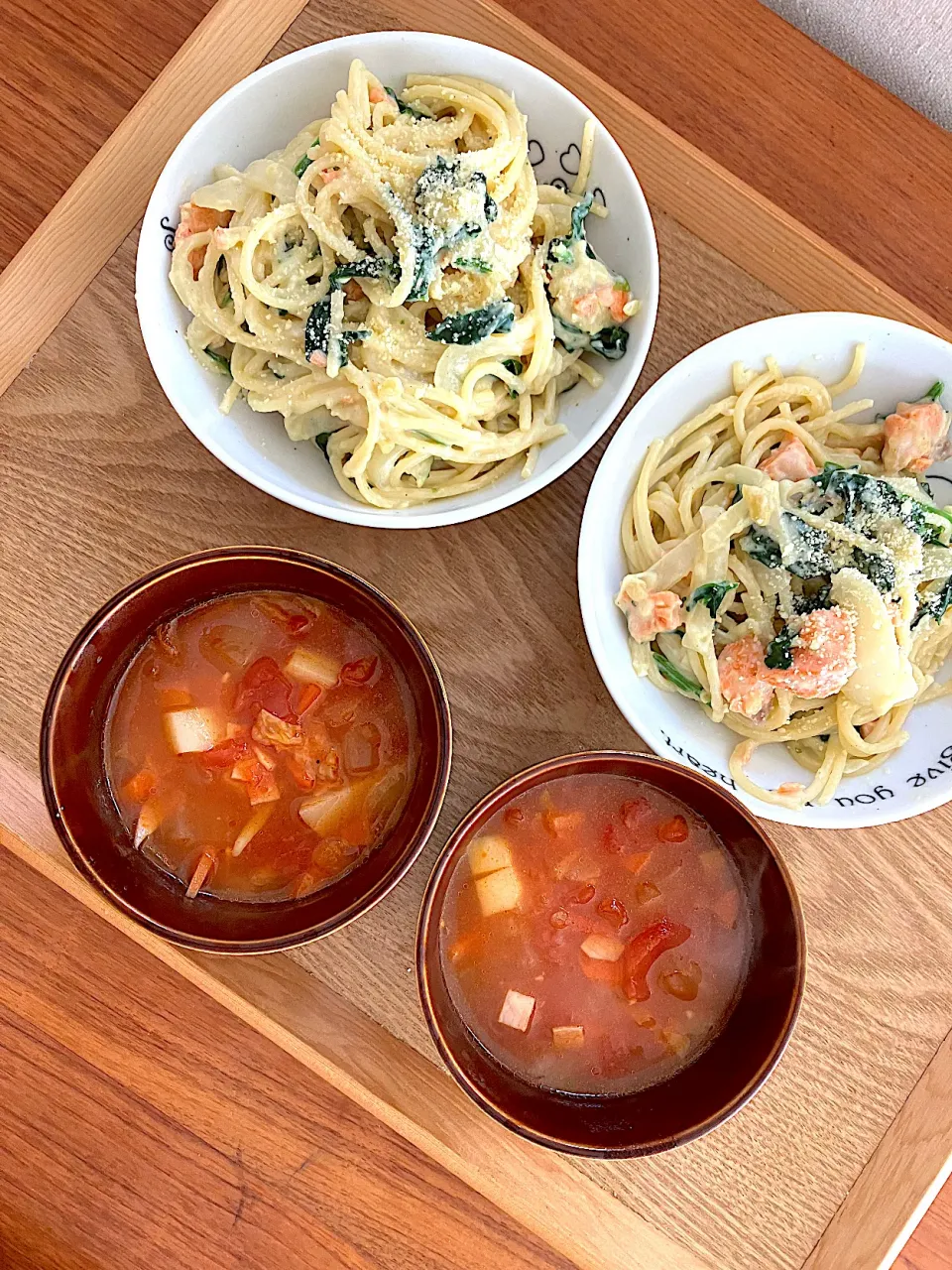 こっそりひっそり?!大豆で大豆のミネストローネスープ🍅|いもたさん