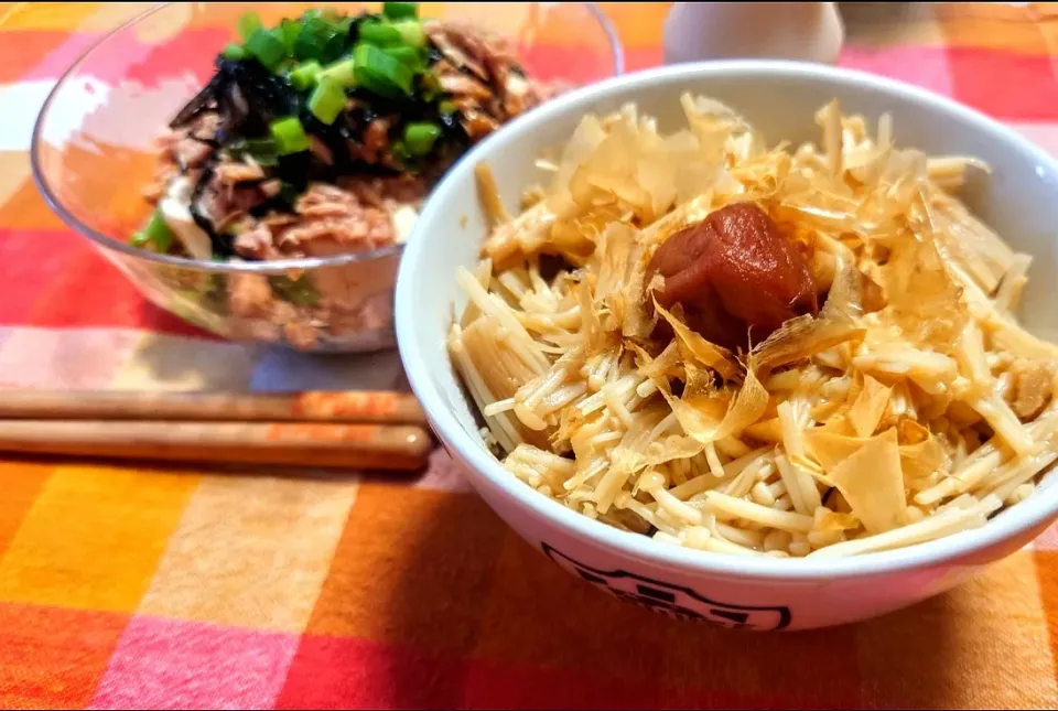 減量期の美味いサラダ①
無限えのき丼|マギーさん