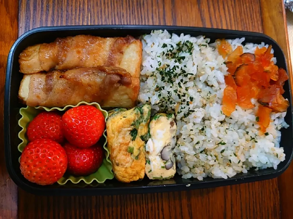 肉巻き厚揚げ弁当|to coさん