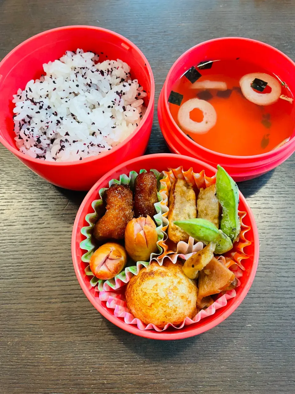 Snapdishの料理写真:新学期開始弁当|ちはるさん