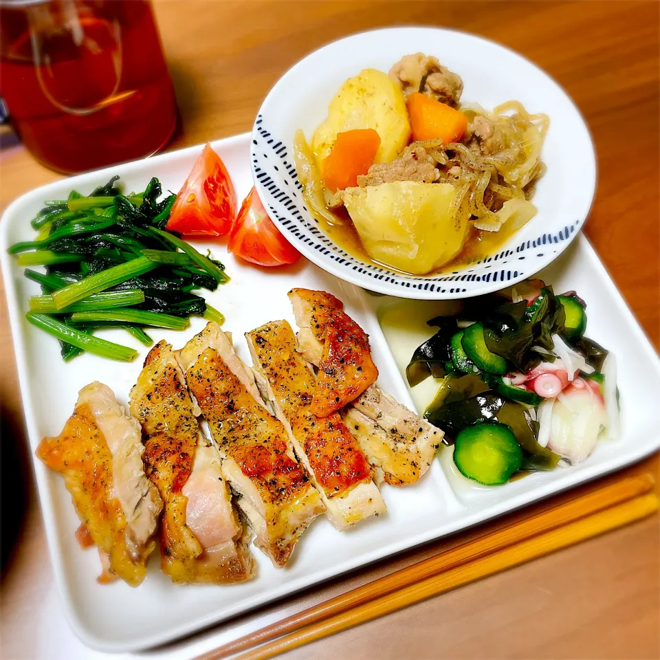 Snapdishの料理写真:チキンステーキ|teritamagoさん