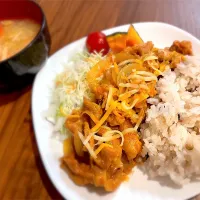 Snapdishの料理写真:ポークケチャップ|Hanaeさん