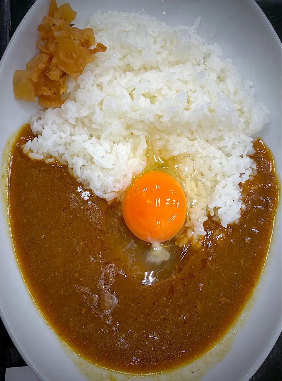 なか卯　和風カレー🍛卵乗せ 570円|すくらんぶるえっぐさん