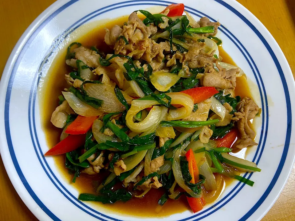 豚と野菜のオイスター醤油炒め😊|サチ😊さん