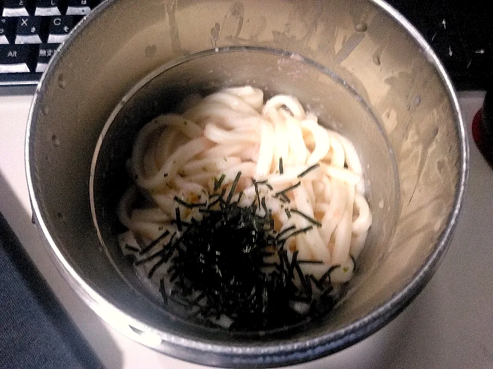 Snapdishの料理写真:タラコパスタ風うどん|darkbaronさん