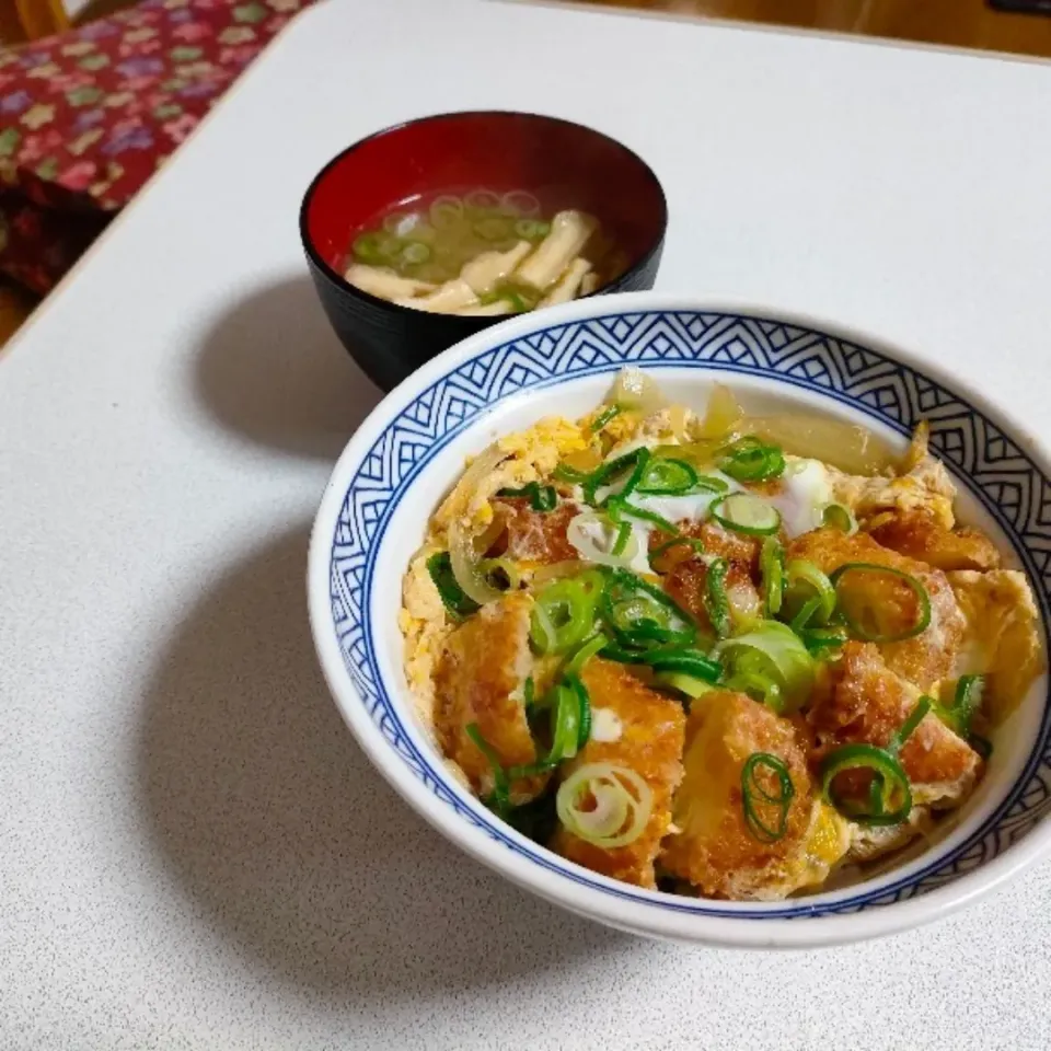 チキンカツ丼。|ariyo4200さん