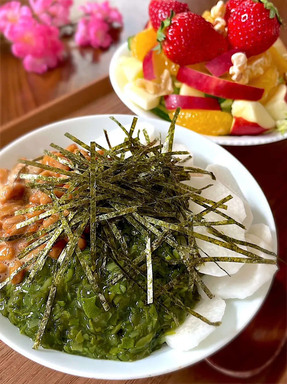 Snapdishの料理写真:ネバネバネバ丼|ゆみさん