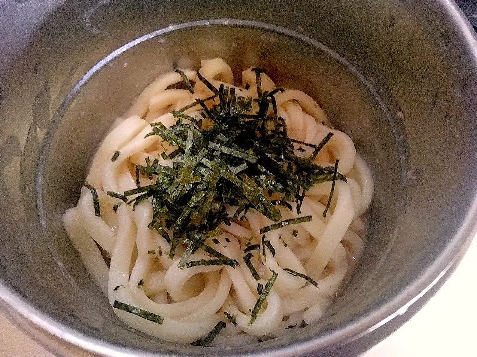 Snapdishの料理写真:タラコパスタ風うどん|darkbaronさん