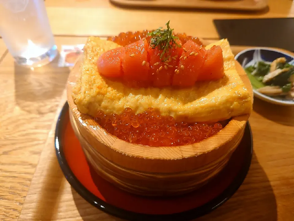 明太いくら玉子丼|くわたさん