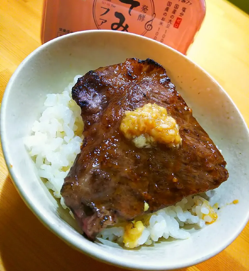 焼き肉丼 ネギ味噌タレかけ|薪clubさん