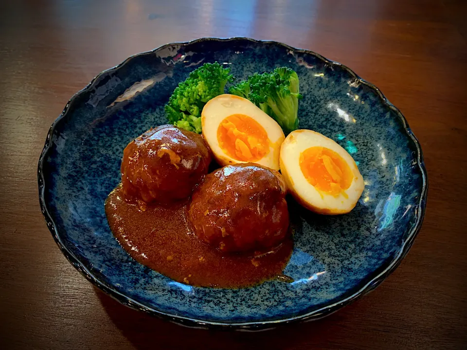 金時豚の煮込バーグ|半田手延べそうめんの店 阿波や壱兆さん