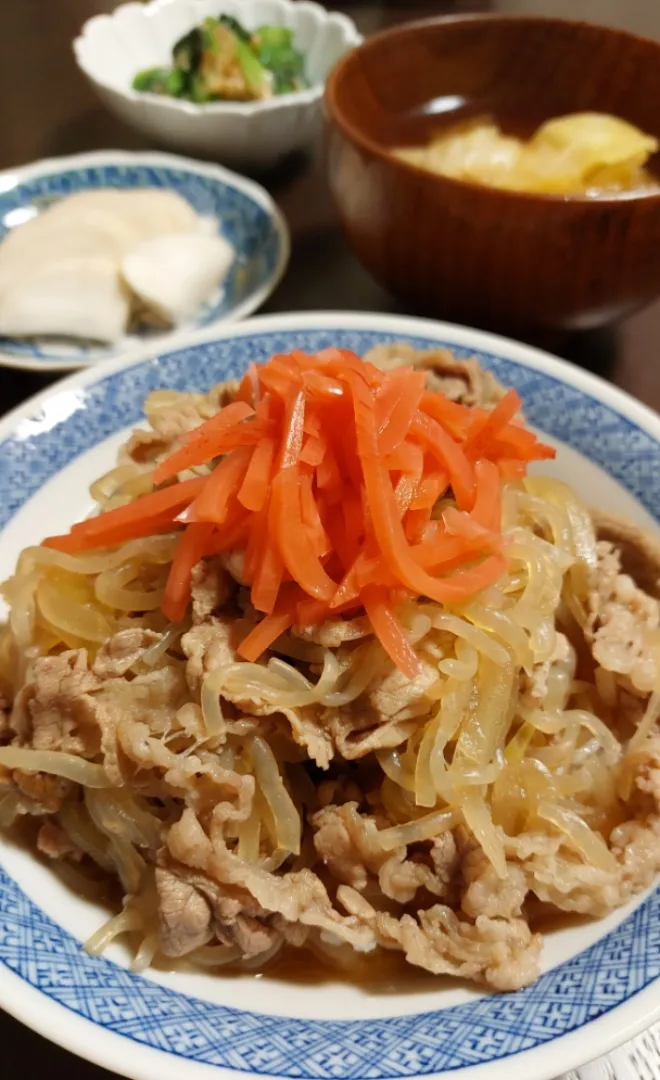 牛丼～🐮|きつねさん