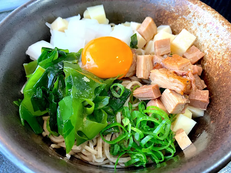 春のまぜ蕎麦@三田・a la 麓屋|らーめん好き！さん