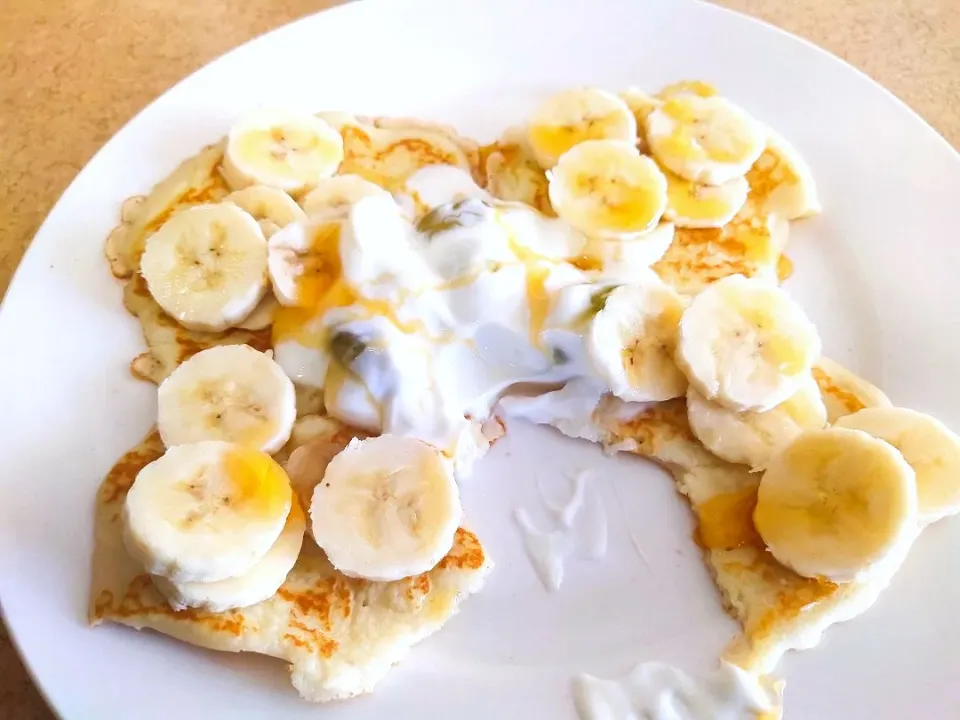 Snapdishの料理写真:Banana pancake|Manzini Hawaさん