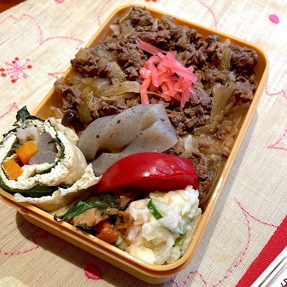 Snapdishの料理写真:今日の娘と私のお弁当|mokoさん