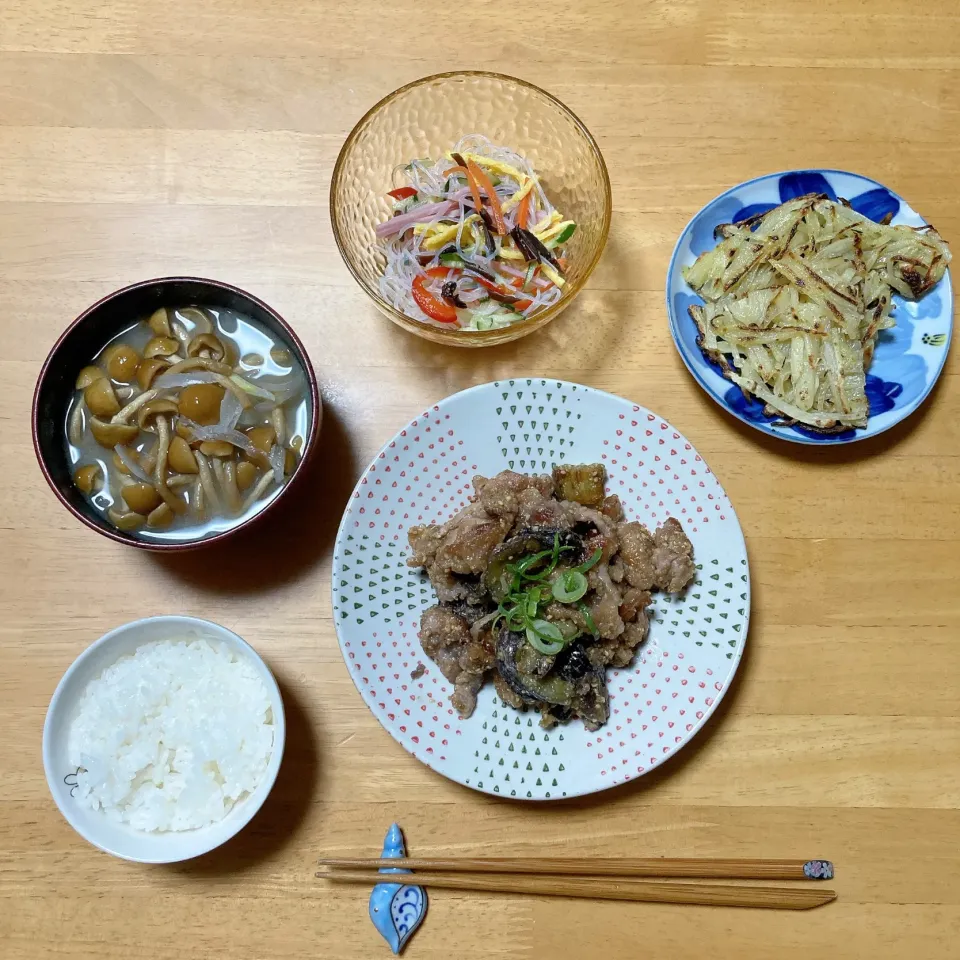 茄子と豚肉のごまみそ炒め|ちゃみこさん