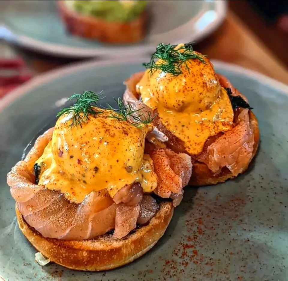 Snapdishの料理写真:Holiday Brunch w/ Tom Yum Salmon Eggs Benedict 🐟🥚🥯
...
...
Mmmm... Super Duper Yummylicious 🤤|An'leeさん