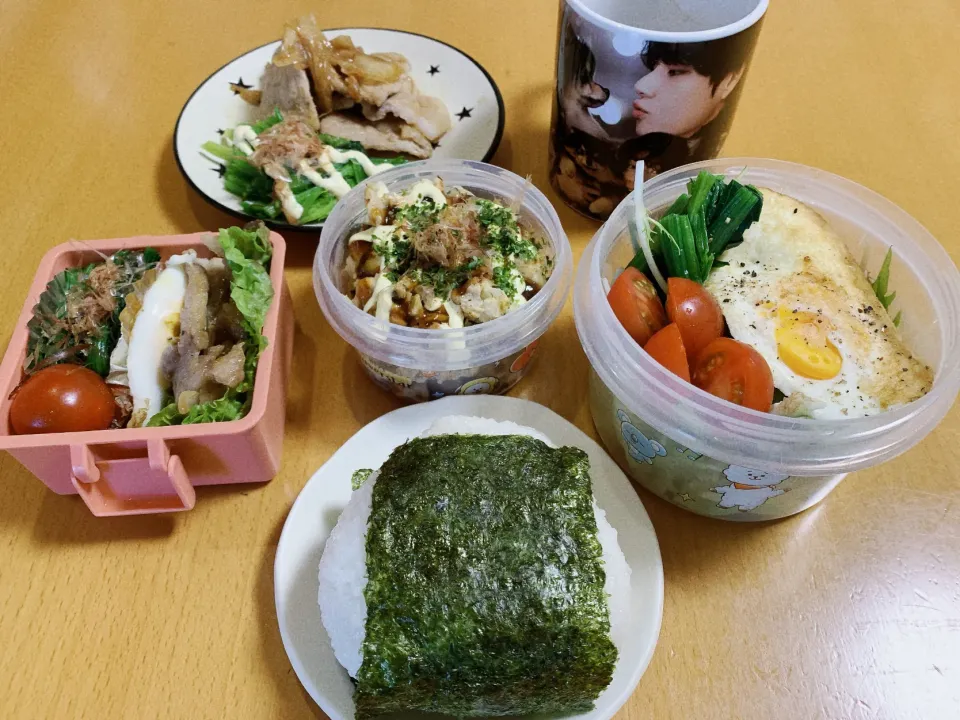 Snapdishの料理写真:2023.3.29.💜お弁当|kimikimiさん