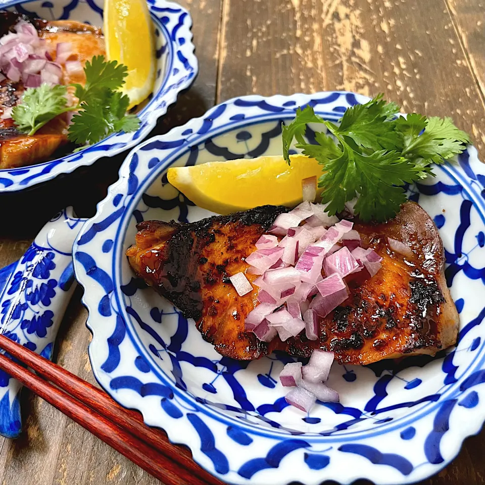 鰤の照り焼き🇹🇭タイ風味|七海さん