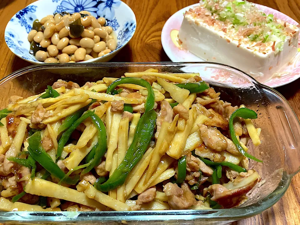 Snapdishの料理写真:青椒肉絲。|kerryさん