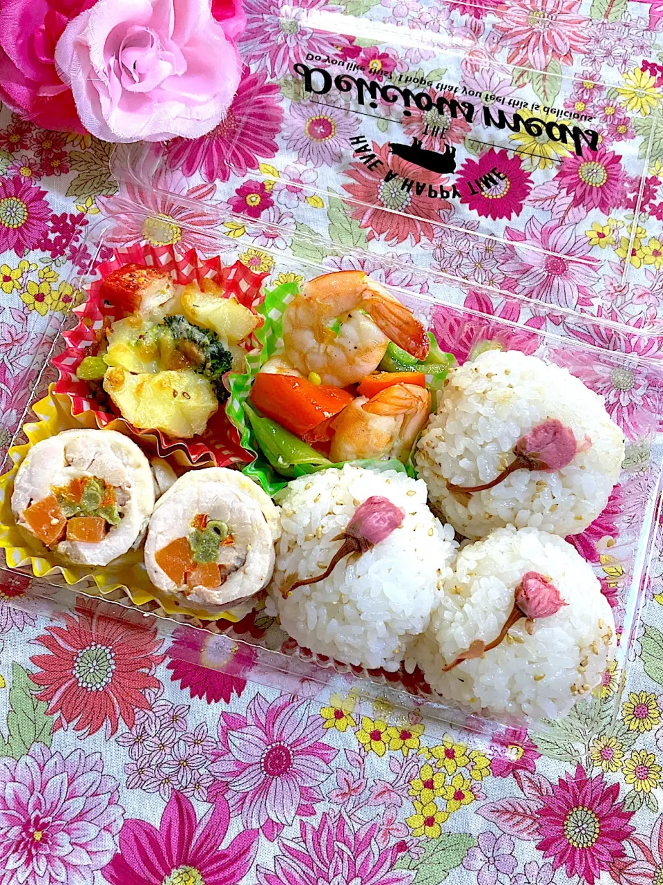 Snapdishの料理写真:お花見弁当🌸|ringonamaさん