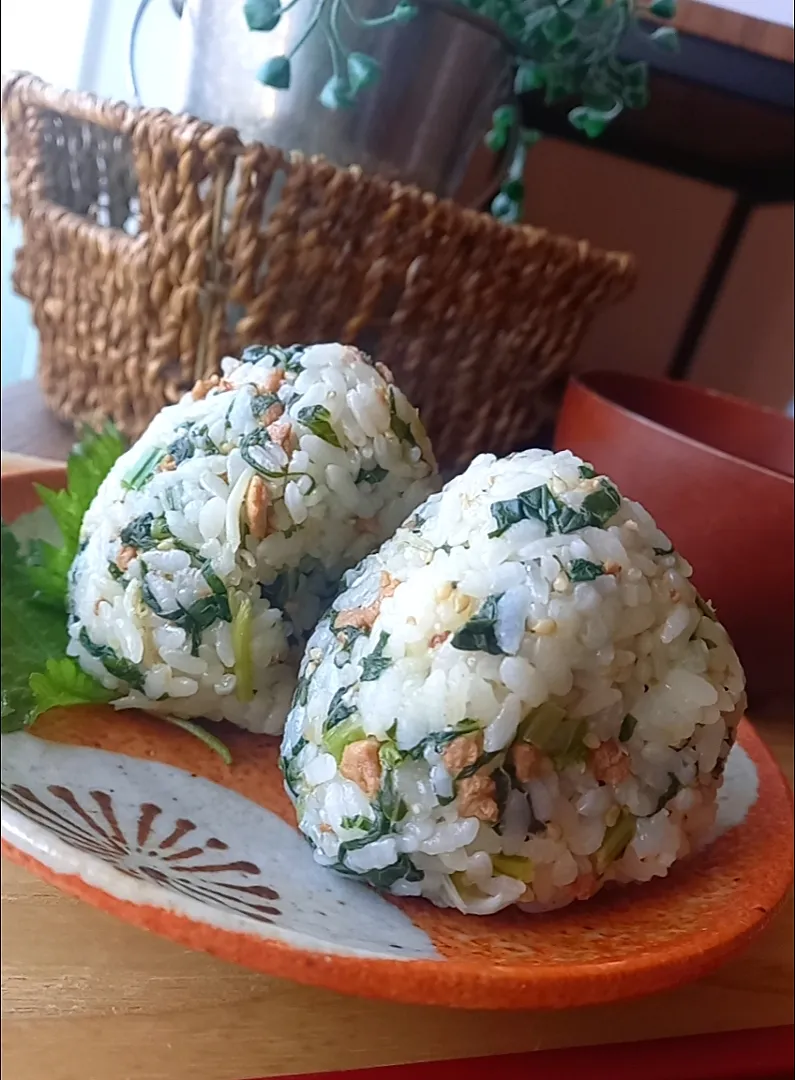 大豆肉そぼろだしむすび|まりおさん