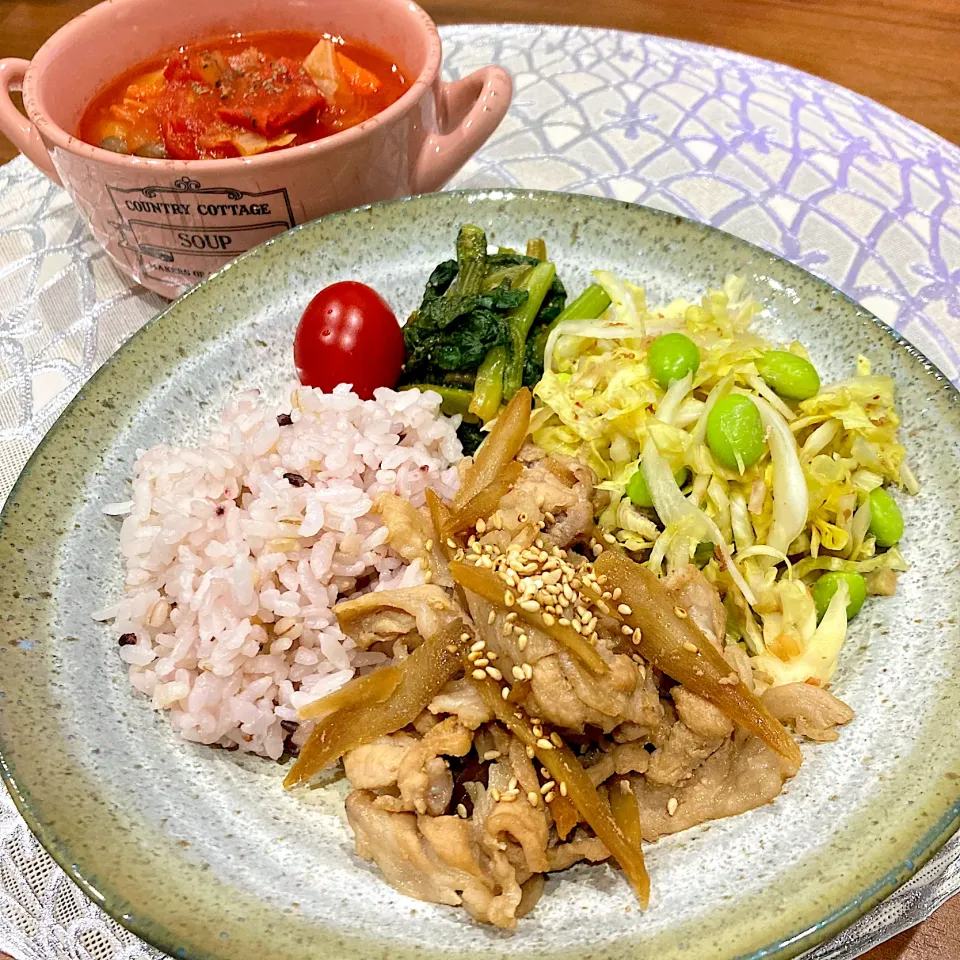 今日のごはん😋|sacchiiiiiiiさん