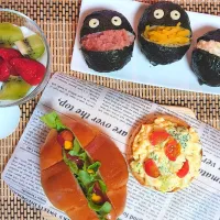 春休みなので……朝ご飯＆お昼ご飯🍚