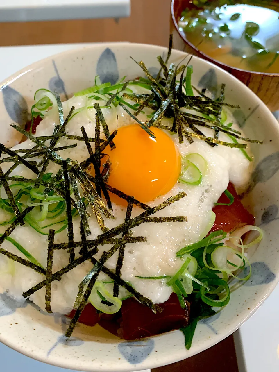 マグロとろろ丼|心に七つの傷の男さん