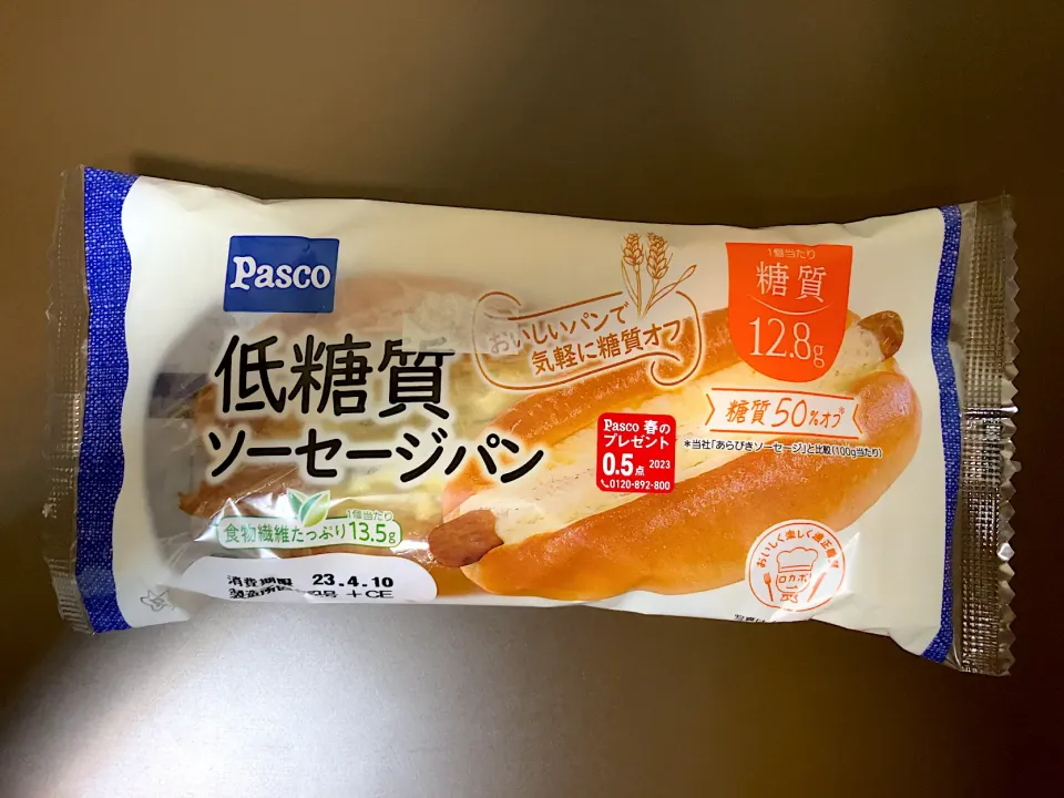 Pasco 低糖質ソーセージパン|ばーさんさん