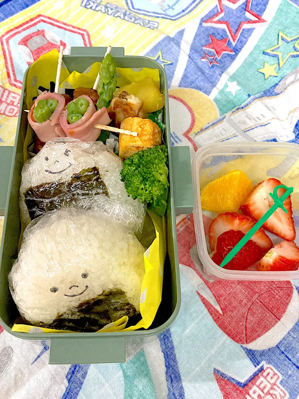 1年生　学童クラブお弁当🍙|kaoさん