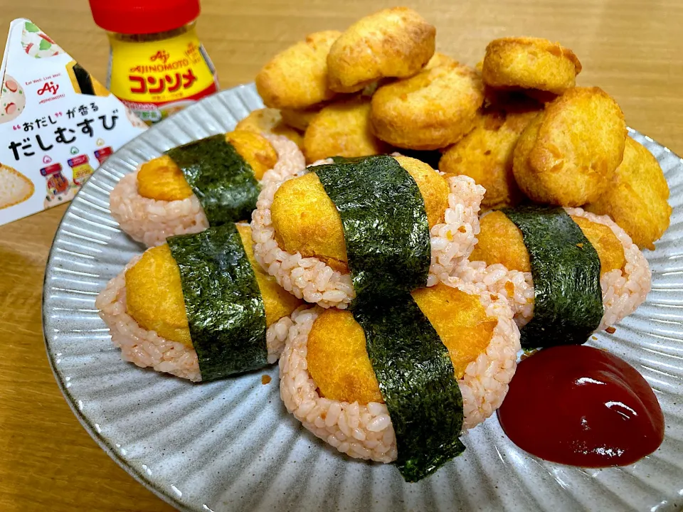 ＊チキンナゲットおむすび＊|＊抹茶＊さん