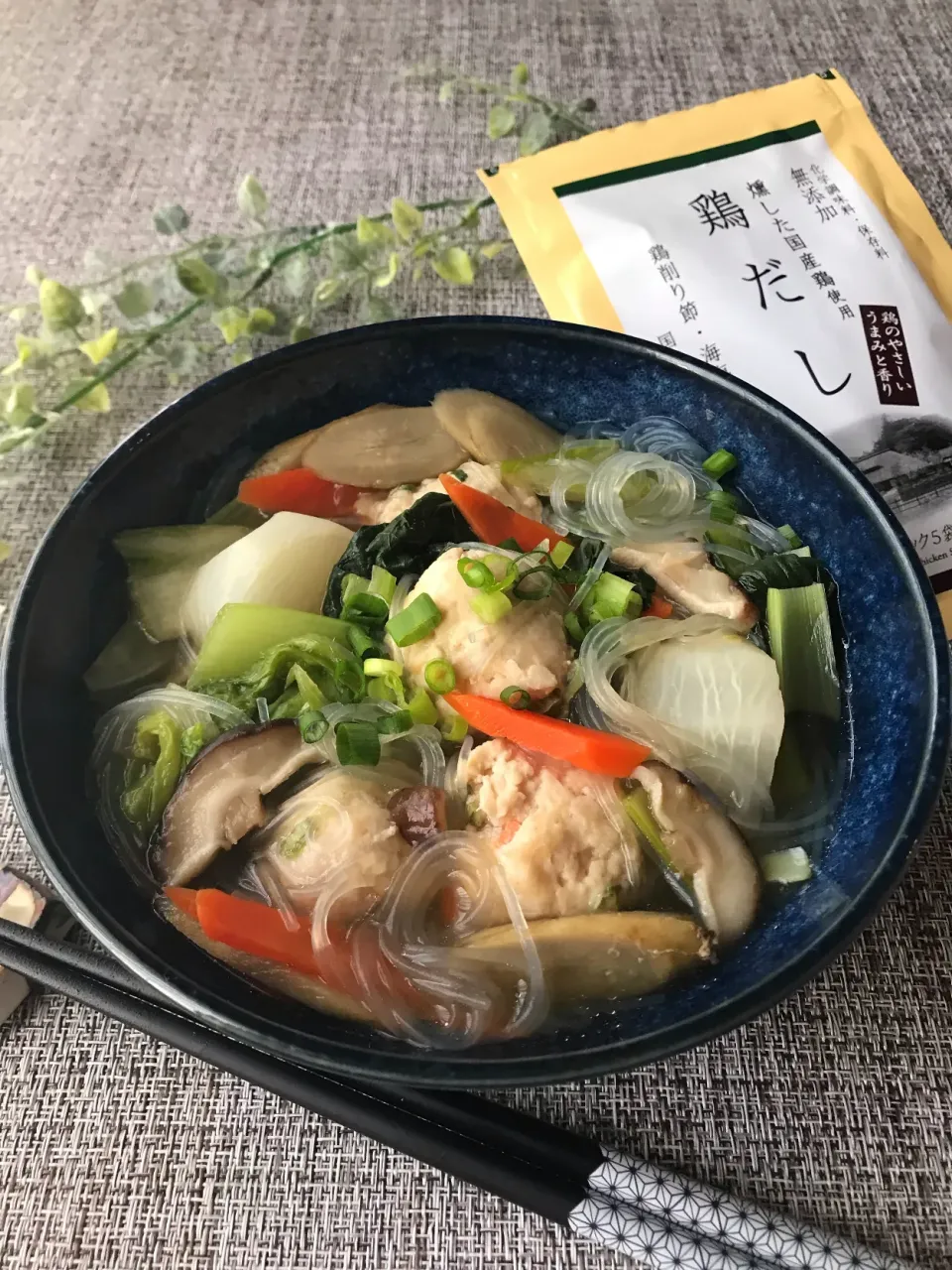 まりおさんの料理 豚ｴﾋﾞ豆腐団子汁|まなまな♡さん