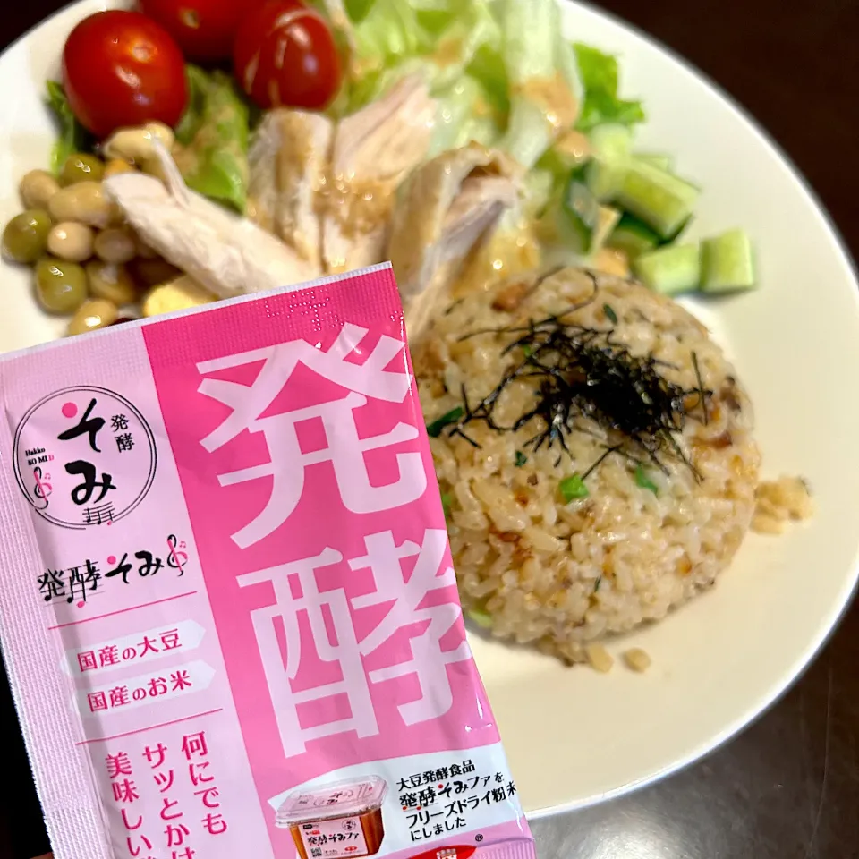 発酵そみドのサバ缶味噌炊き込みご飯|cocoさん