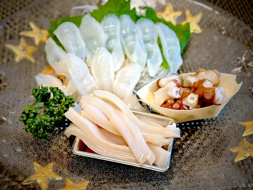 魚屋さんで特売のタコ刺し🐙|にゃあ（芸名）さん