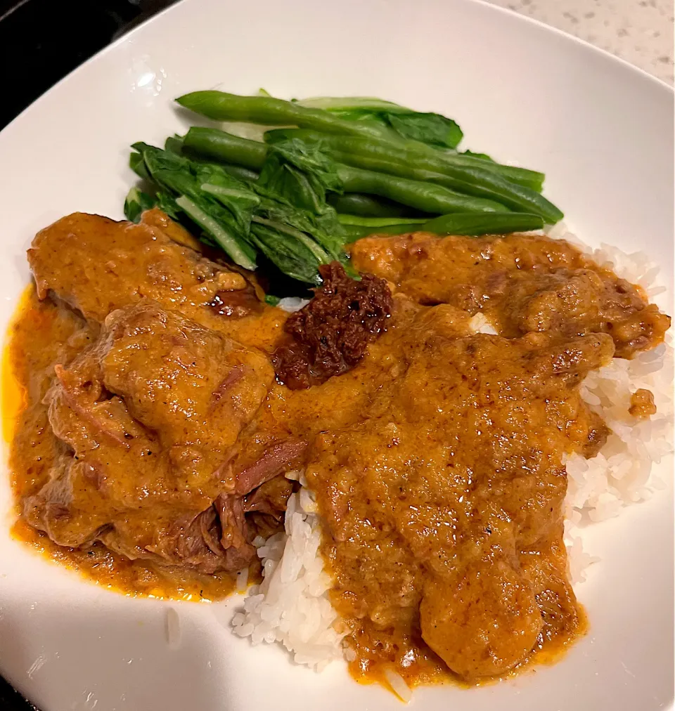 Kare-Kare beef with peanut sauce|🌺IAnneさん